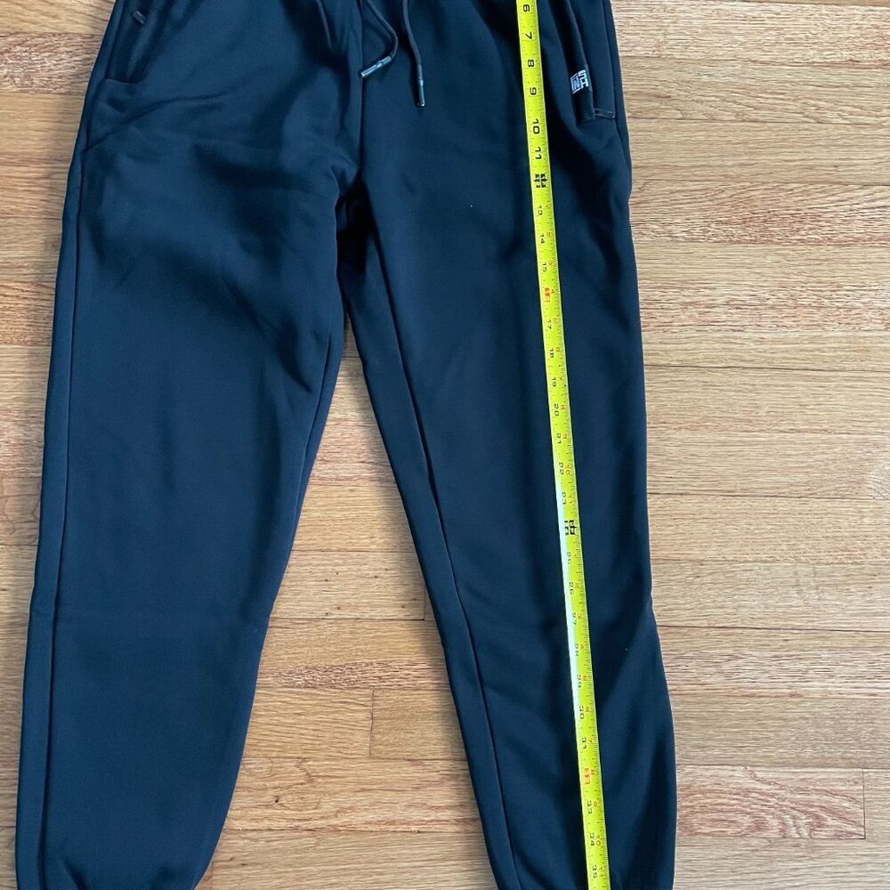 Winter Men's Sweatpants Thick Warm Fleece Joggers Sportswear Zip Pockets Cotton - Picture 4 of 7